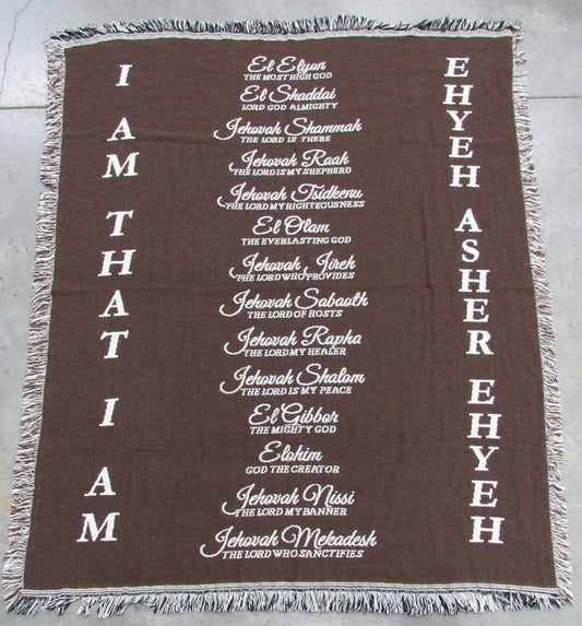 The Names of God Blanket