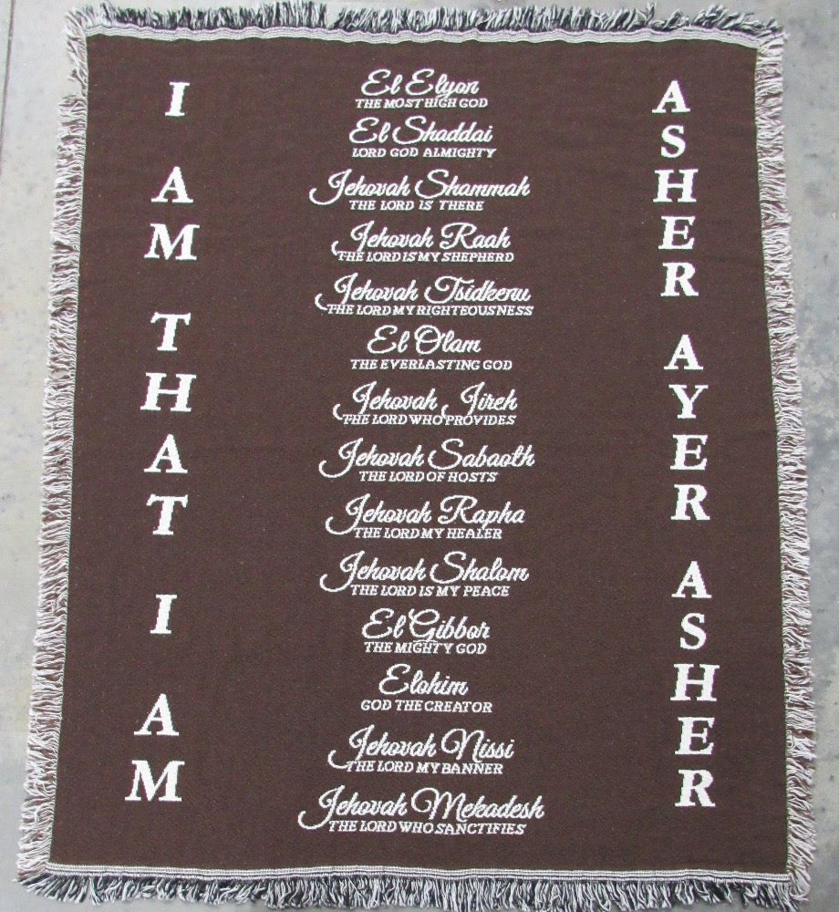 The Names of God Blanket